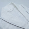 Cotton Waffle Hotel Bathrobe with Shawl Collar