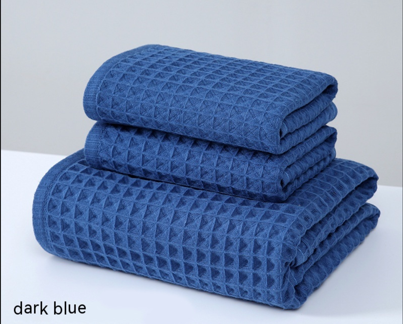 Cotton Waffle Bath Towel