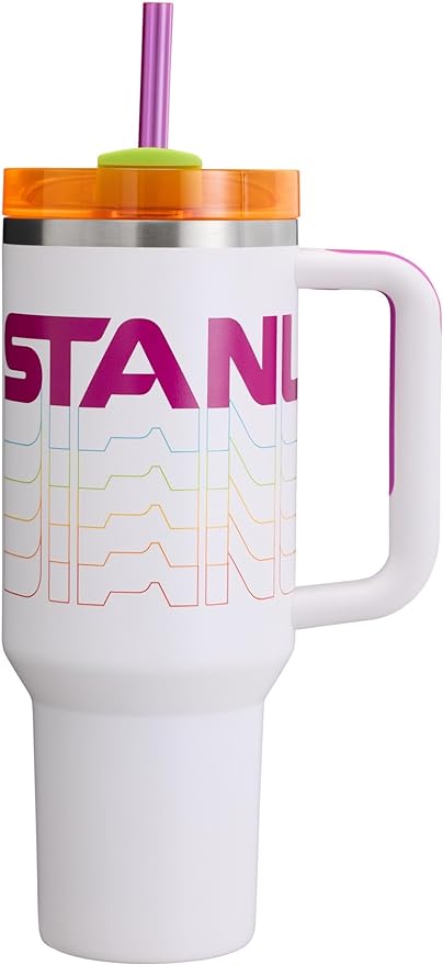 Stanley Quencher H2.0 FlowState Stainless Steel Vacuum Insulated Tumbler with Lid and Straw for Water, Iced Tea or Coffee
