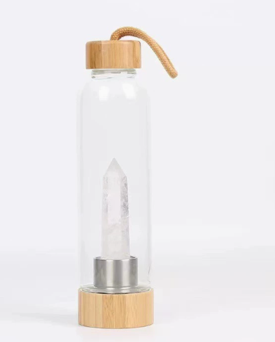 Crystal Bamboo Water Bottle