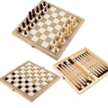 Foldable Solid Wood Chessboard