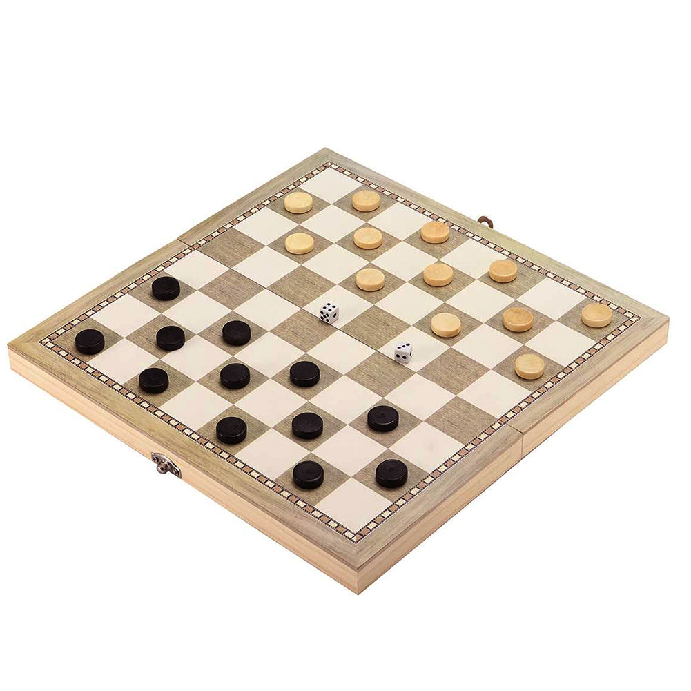 Foldable Solid Wood Chessboard