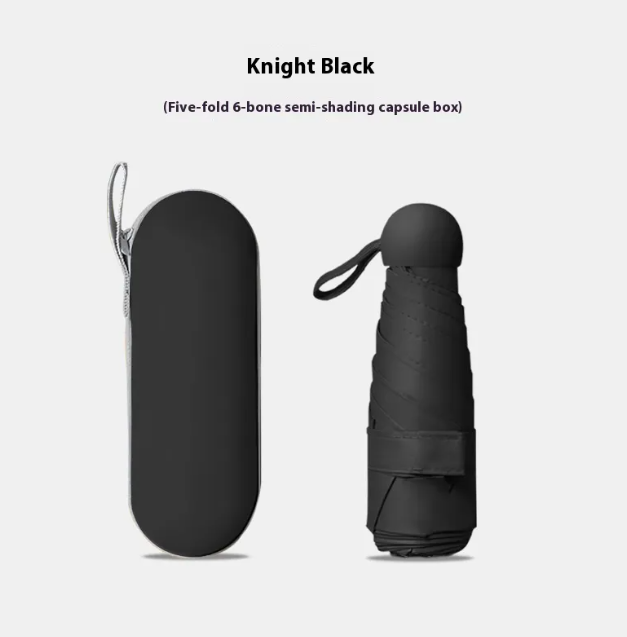 Foldable UV Capsule Umbrella