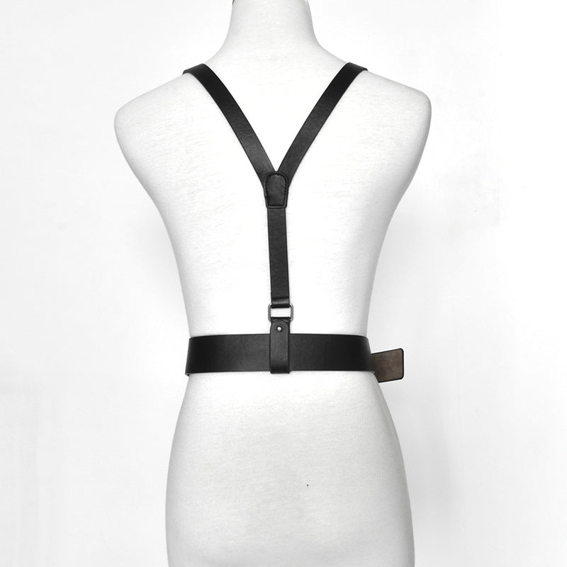 Vintage Style Women's Adjustable Triangle Suspenders Belt