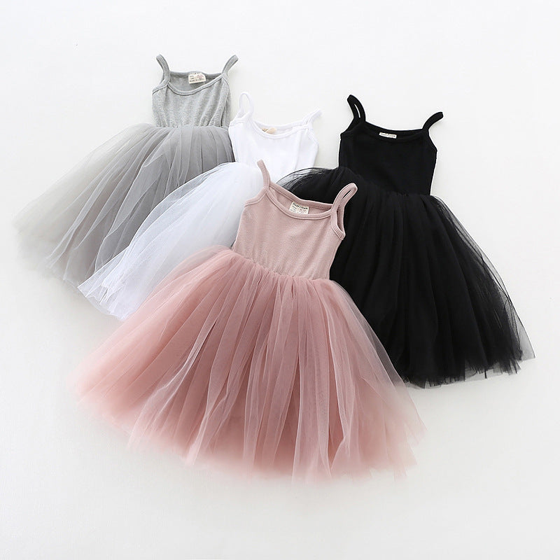 Cute Girls Sequined Princess Dress for Kids Party