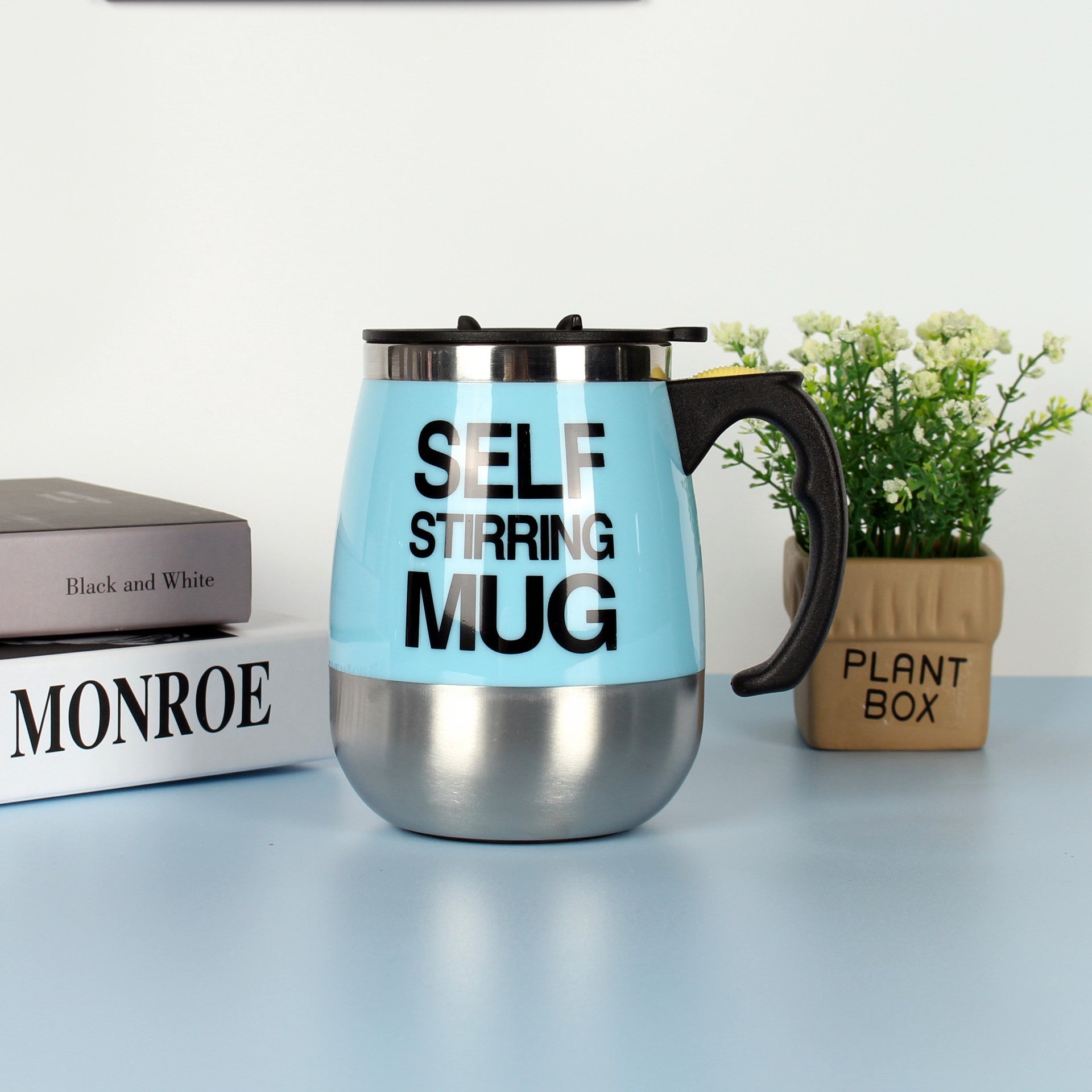 Electric Self-Stirring Coffee Mug