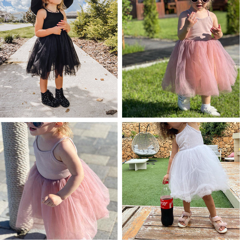 Cute Girls Sequined Princess Dress for Kids Party