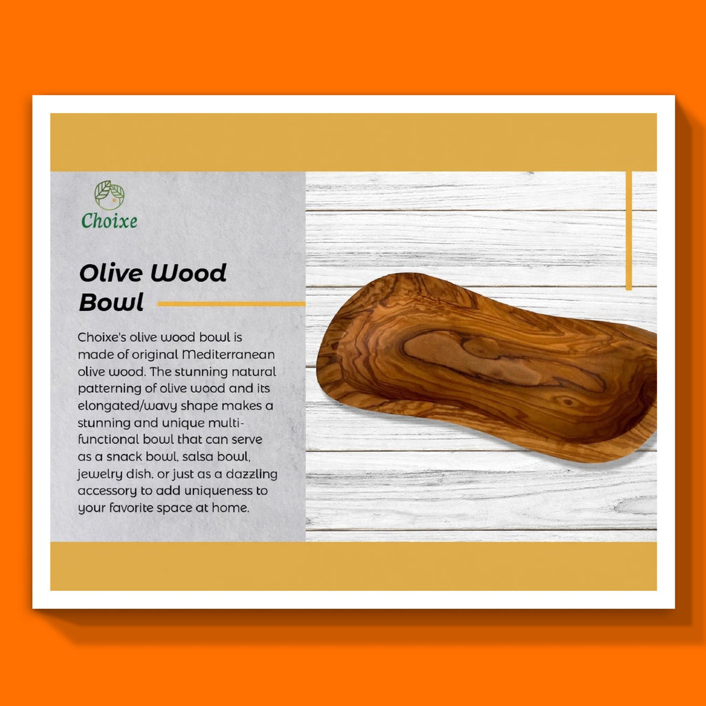 Mediterranean Olive Wood Multi-Purpose Bowl