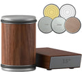 Rolling Knife Sharpener Knife Sharpener with 2 Diamond and Corundum Discs lethaer strop Roller Knife Sharpening with 15 & 20 Degree Magnetic Angle for Kitchen Knives
