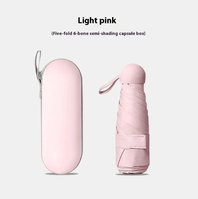 Foldable UV Capsule Umbrella
