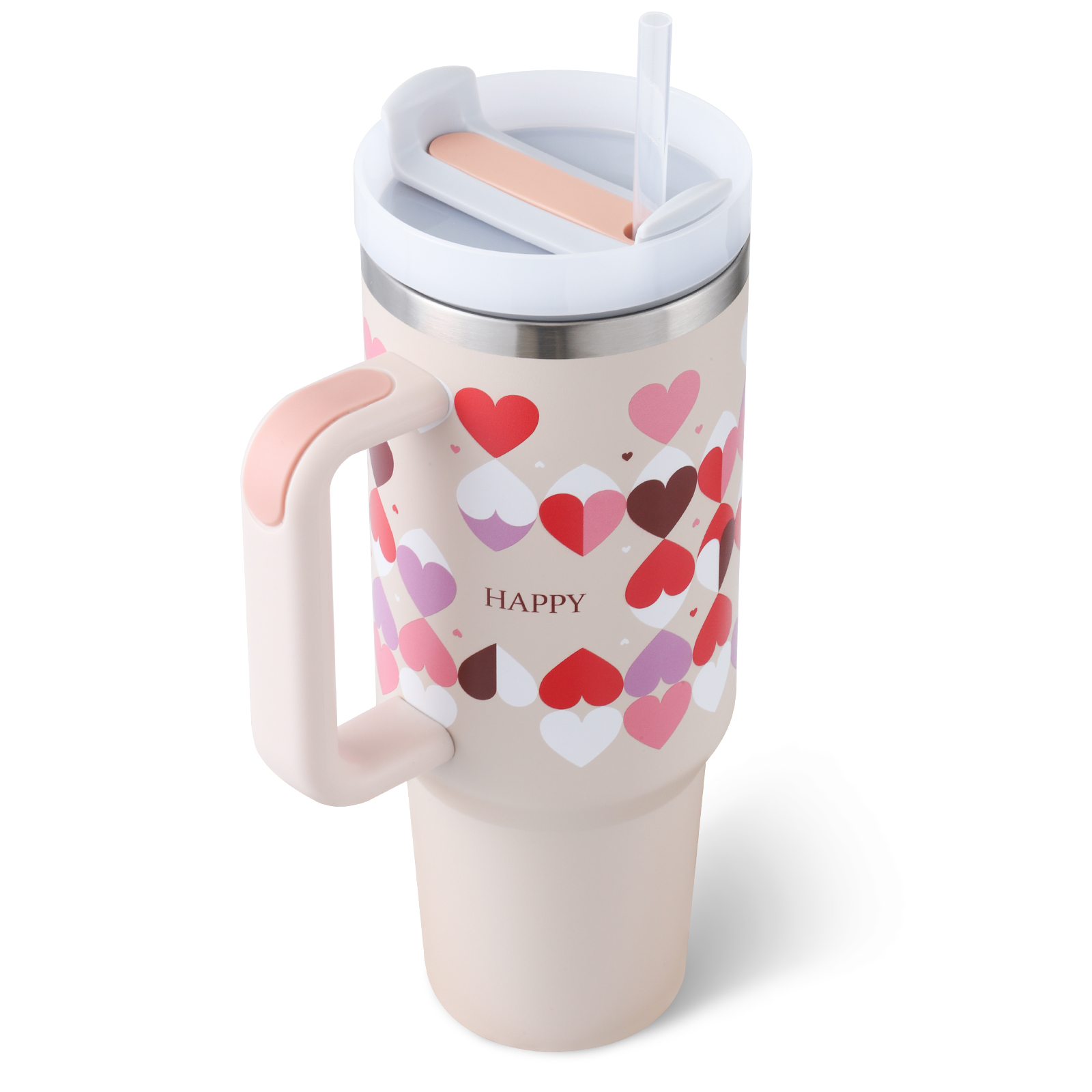 40oz Insulated Bottle With Straw