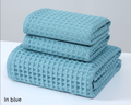 Cotton Waffle Bath Towel