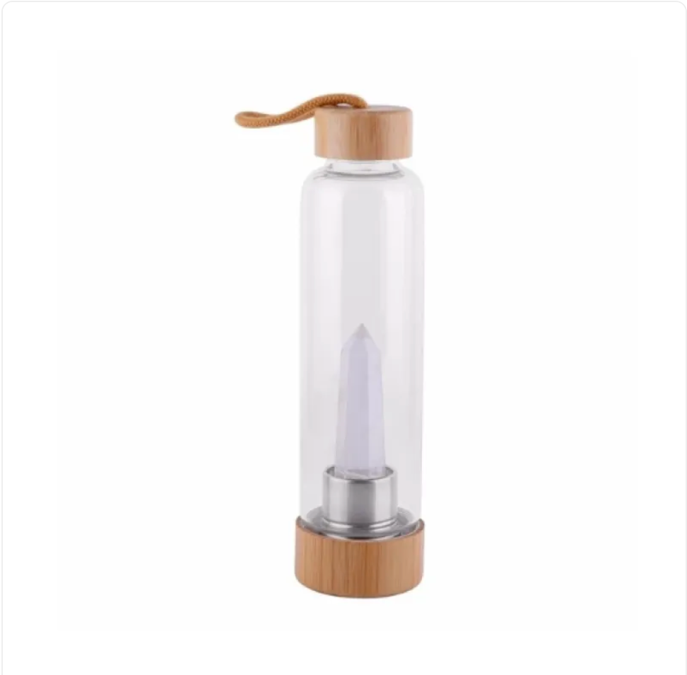 Crystal Bamboo Water Bottle