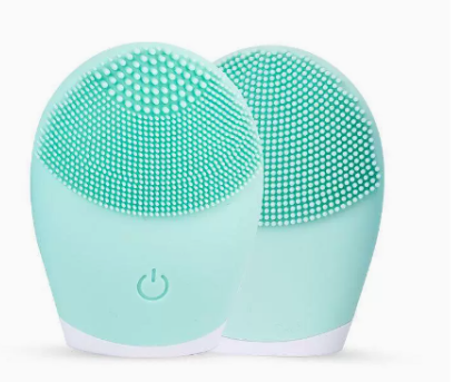 Ultrasonic Silicone Facial Cleansing Brush - Electric Skin Care Device
