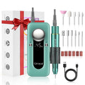 Electric Nail Drill Professional 45000RPM Cordless Electric Nail File for Acrylic Gel Nails Professional Nail Drill Manicure Pedicure Polishing Shape Tools for Home Salon Nail Drill Kits
