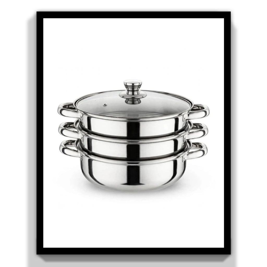 Three-Layer Multi-Purpose Soup Steamer