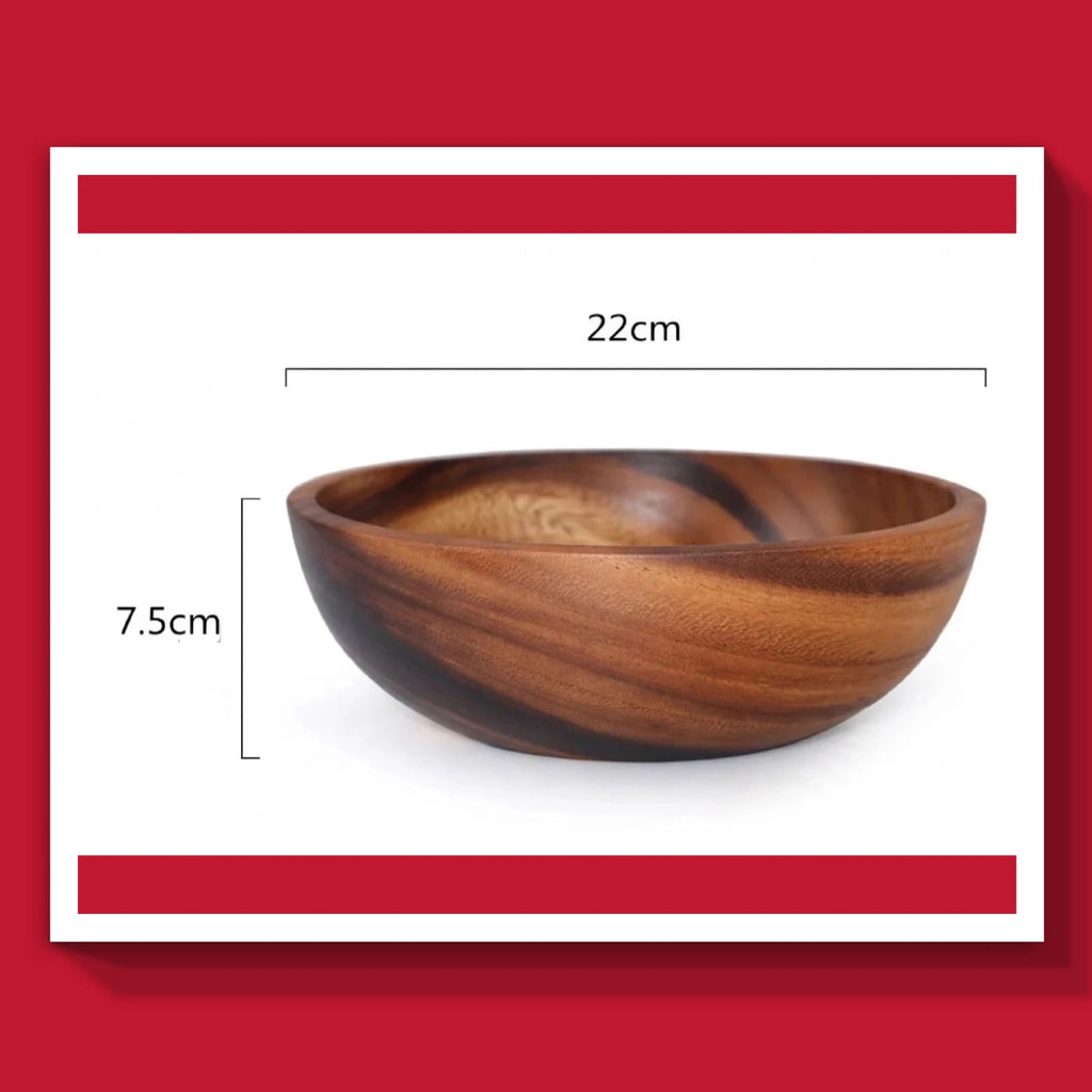 Natural Wood Multi-Purpose Bowl
