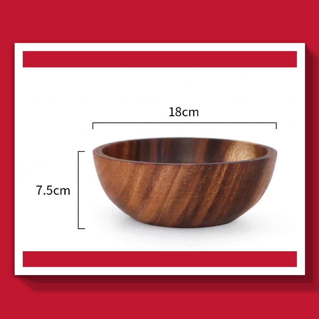 Natural Wood Multi-Purpose Bowl