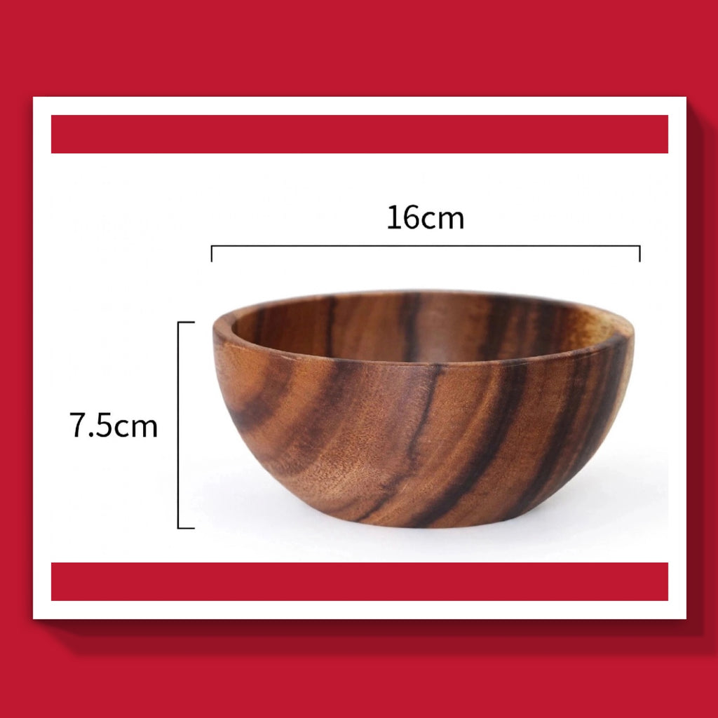 Natural Wood Multi-Purpose Bowl