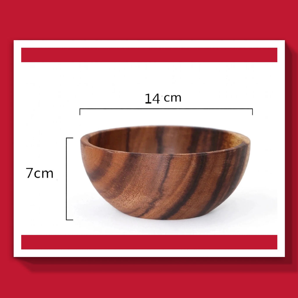 Natural Wood Multi-Purpose Bowl