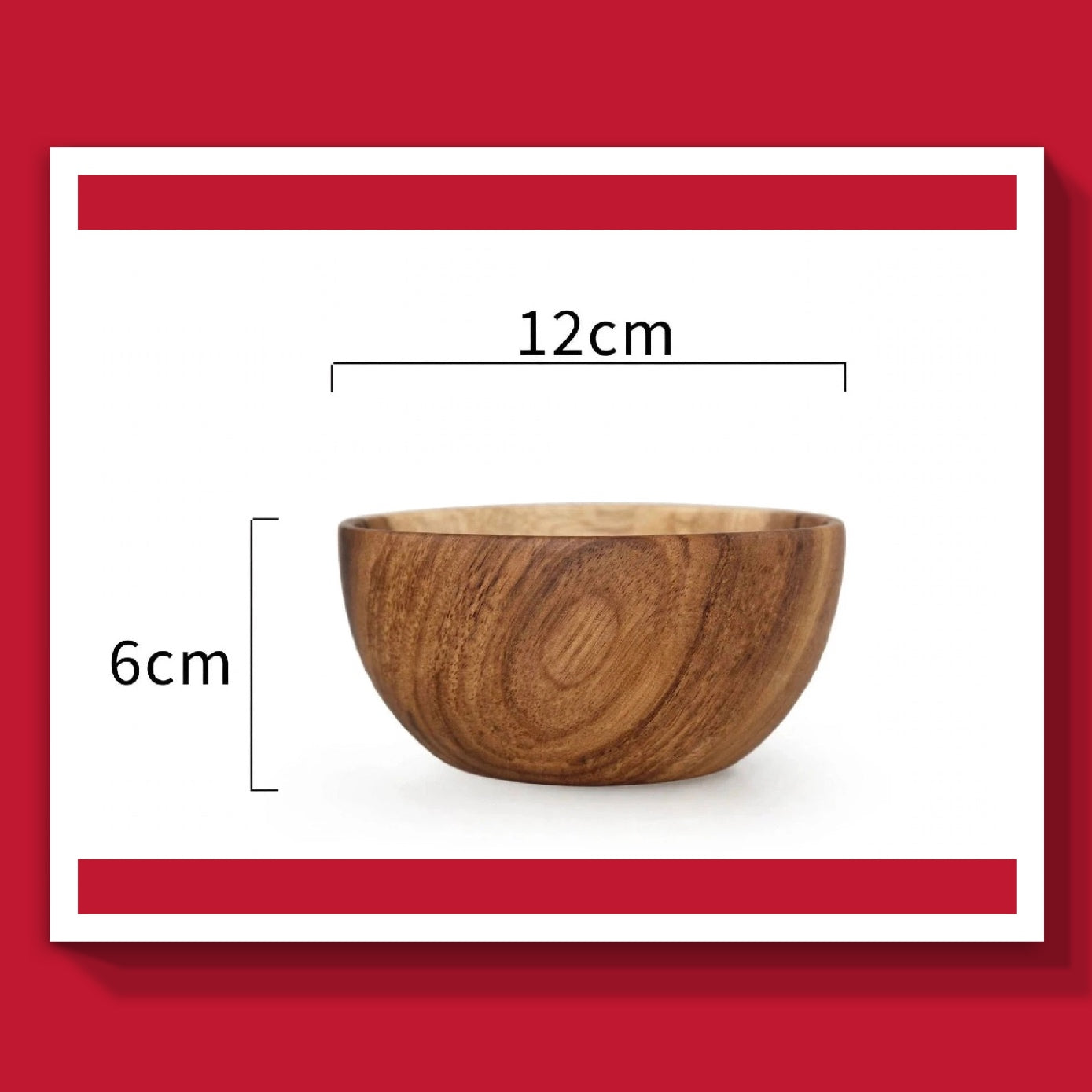 Natural Wood Multi-Purpose Bowl