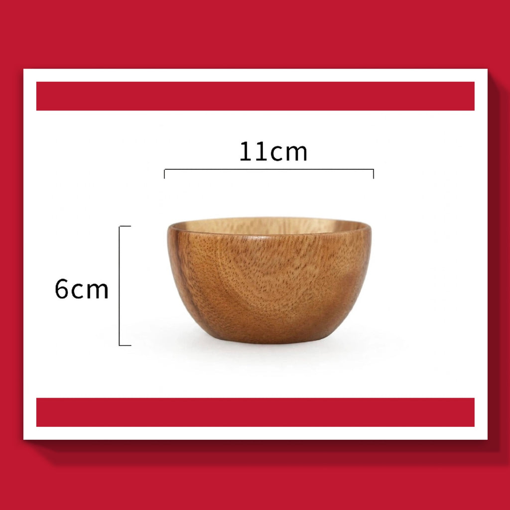 Natural Wood Multi-Purpose Bowl