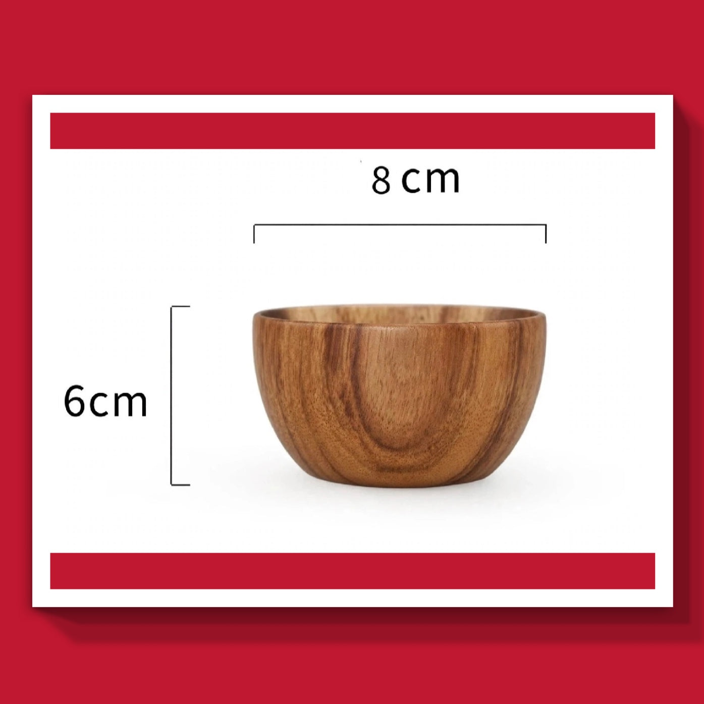 Natural Wood Multi-Purpose Bowl