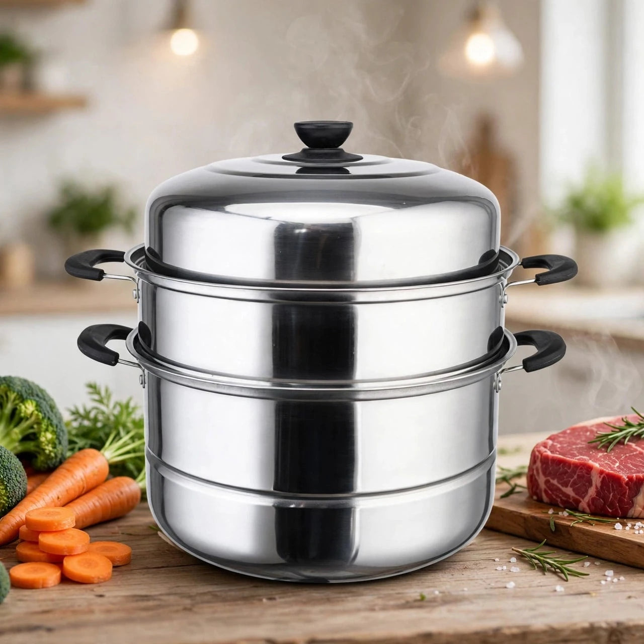 Multi-Purpose Steamer for Versatile Cooking