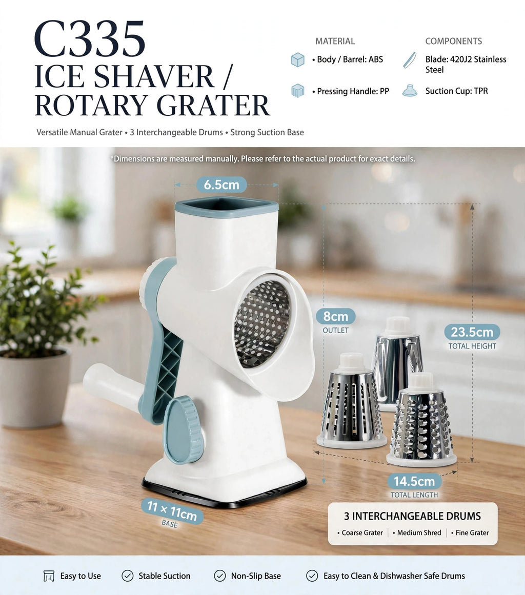 Multi-function Vegetable & Cheese Chopper