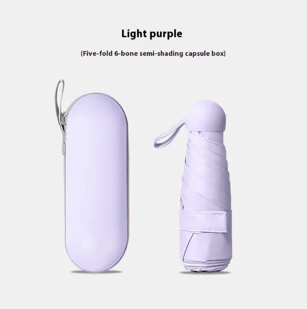 Foldable UV Capsule Umbrella