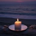 Aluminum Candle Holder Beach Campaign