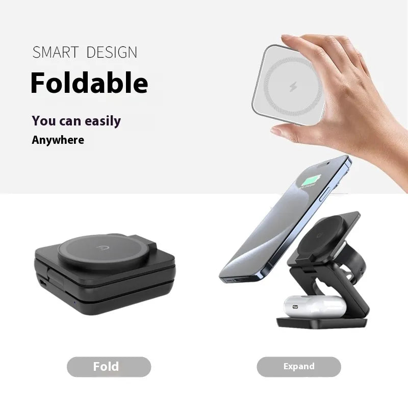 Foldable Magnetic Wireless Charger