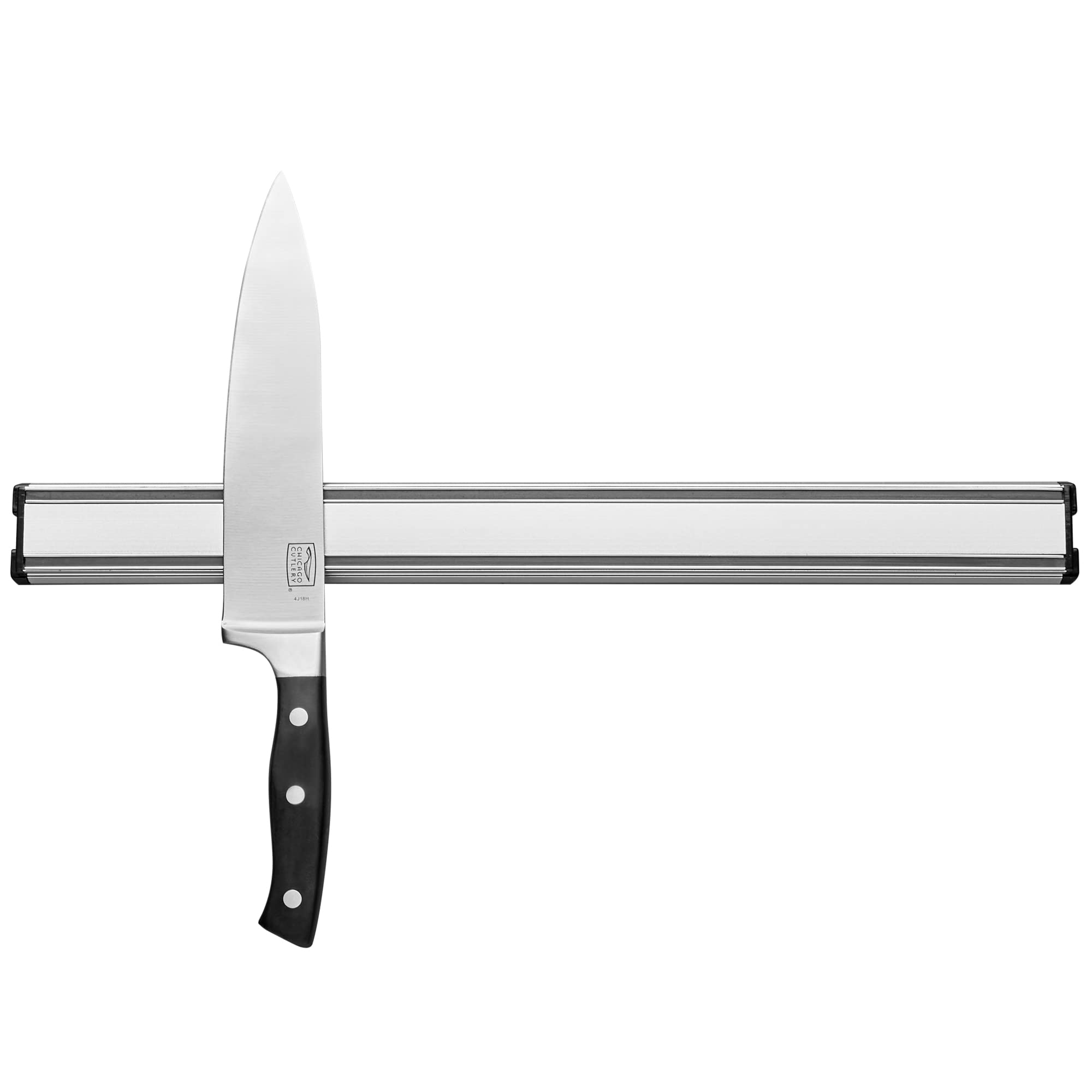 Chicago Cutlery 18" Magnetic Knife Holder Stripm Removable For Cleaning Strong Knife Rack For Storage Display Home Kit