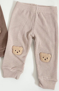 Waffle Bear Baby Harem Pants for Cute Outings