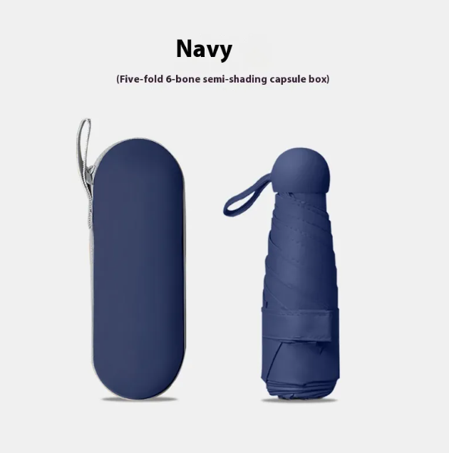 Foldable UV Capsule Umbrella