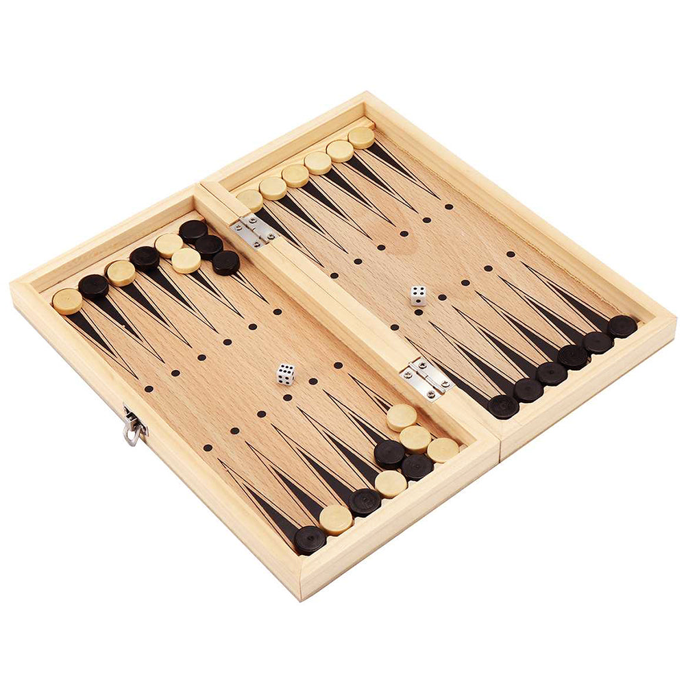 Foldable Solid Wood Chessboard