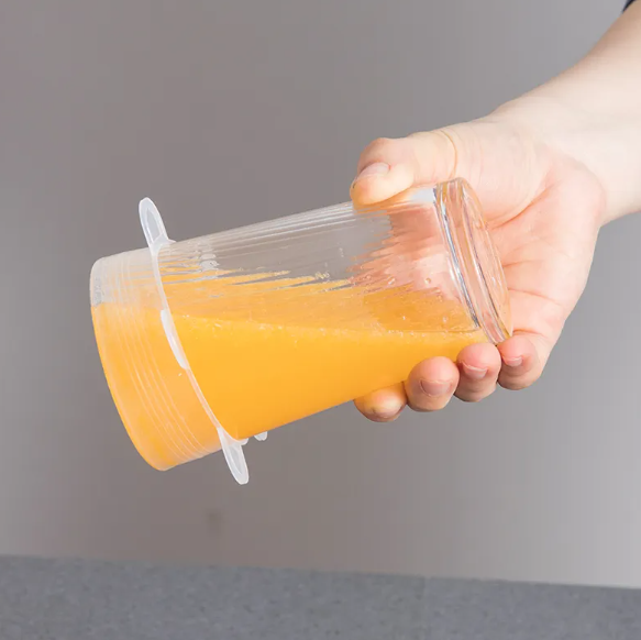 6PCS Silicone Stretch Lids