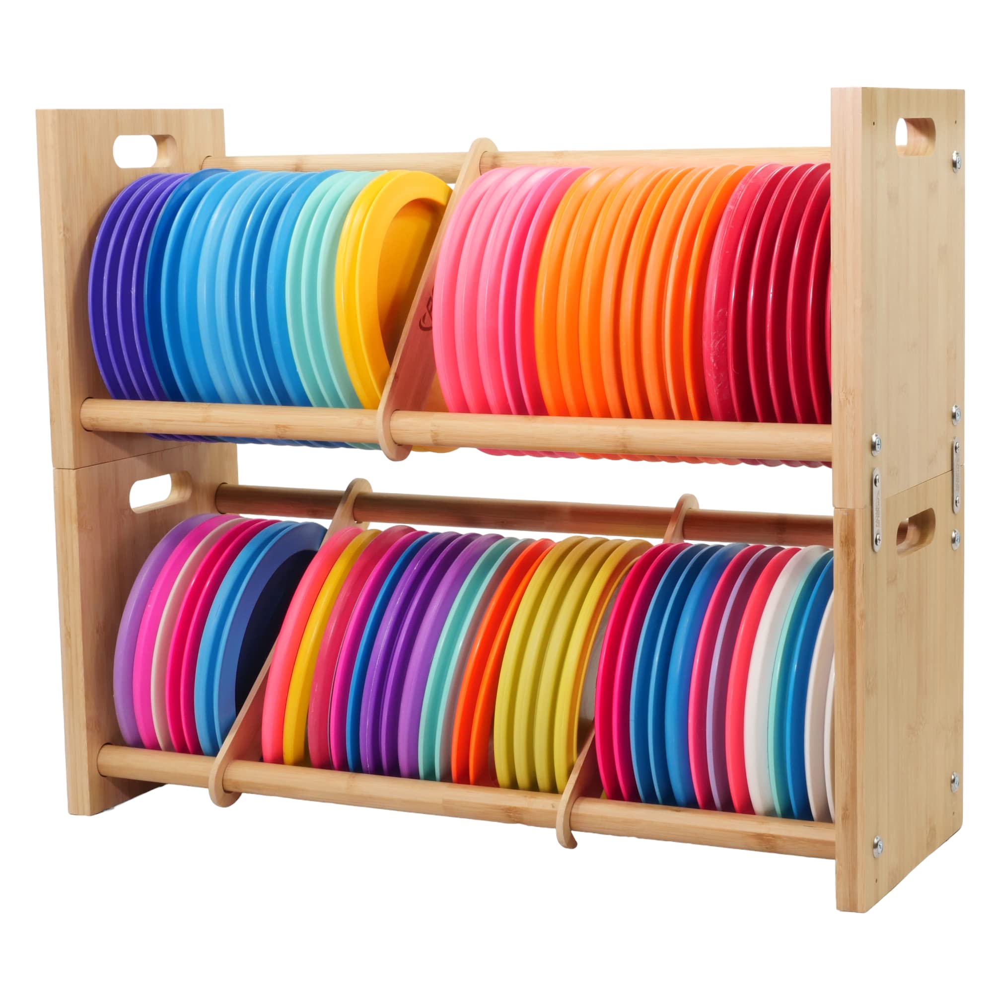 Rogue Iron Disc Golf Storage Rack Stackable (Two Racks)