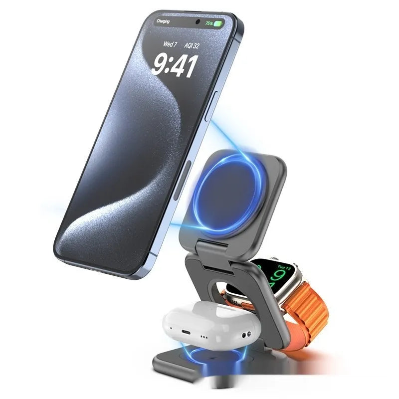 Foldable Magnetic Wireless Charger