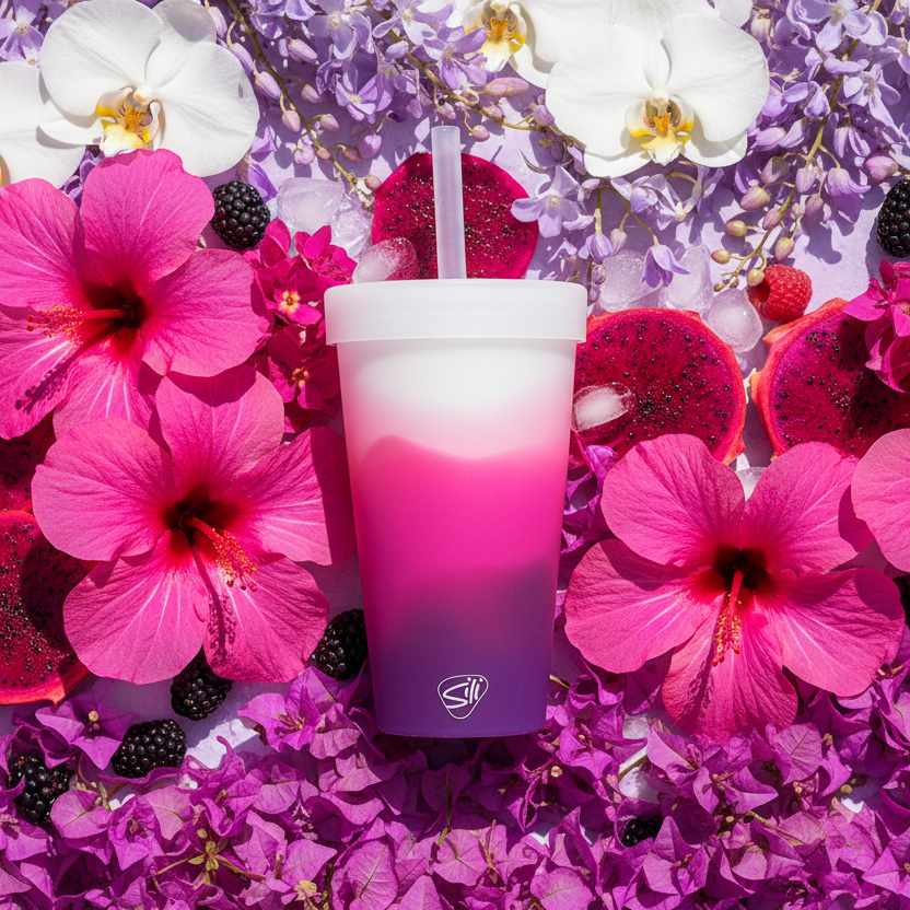 Silipint Flower Flat-Lay Campaign